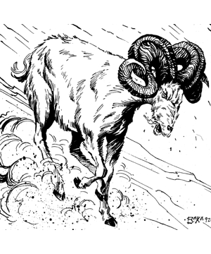 Ram, Battering